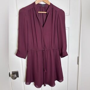 Babaton Deep Burgundy Dress